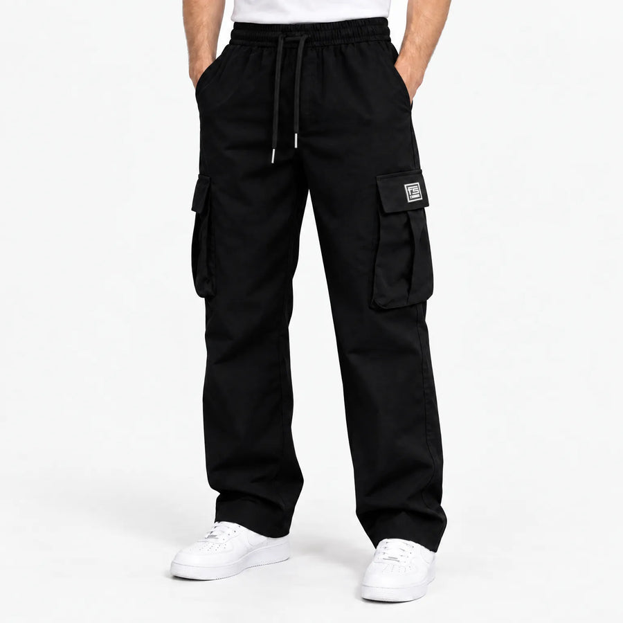 ROUSSEL PARIS | Pantalon cargo homme | Coupe décontractée avec de nombreuses poches