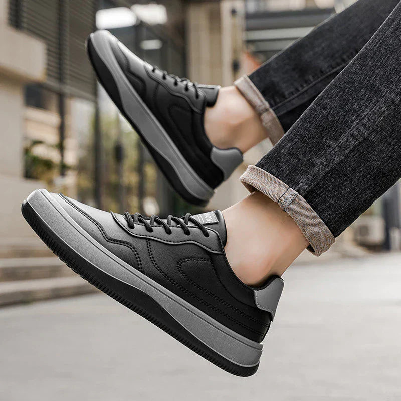 ROUSSEL PARIS | BASKETS EN CUIR VÉRITABLE