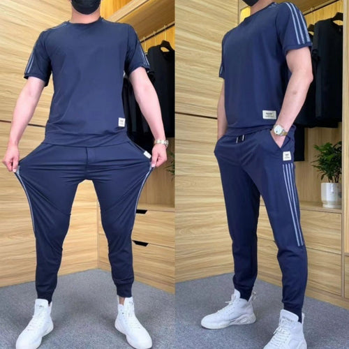 ROUSSEL PARIS | COMPLET HOMME EN MATÉRIAU DE LUXE AVEC ÉLASTIQUE
