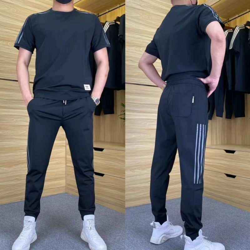 ROUSSEL PARIS | COMPLET HOMME EN MATÉRIAU DE LUXE AVEC ÉLASTIQUE