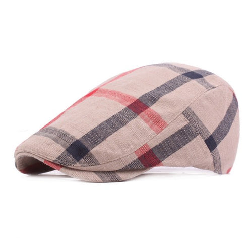 ROUSSEL PARIS | Casquette vintage à carreaux