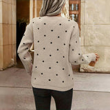 ROUSSEL PARIS | PULL EN MAILLE À POIS POUR FEMME