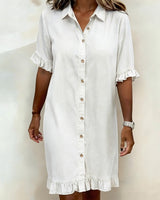 ROUSSEL PARIS | Robe Quinn™ Douce Coupe Décontractée Légère Style Casual