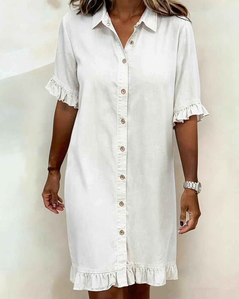ROUSSEL PARIS | Robe Quinn™ Douce Coupe Décontractée Légère Style Casual