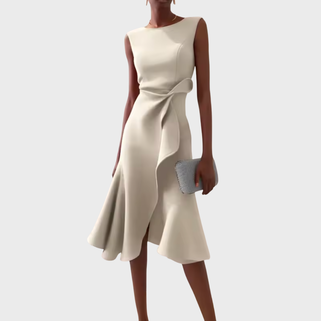 ROUSSEL PARIS | Robe Midi Asymétrique Drapée