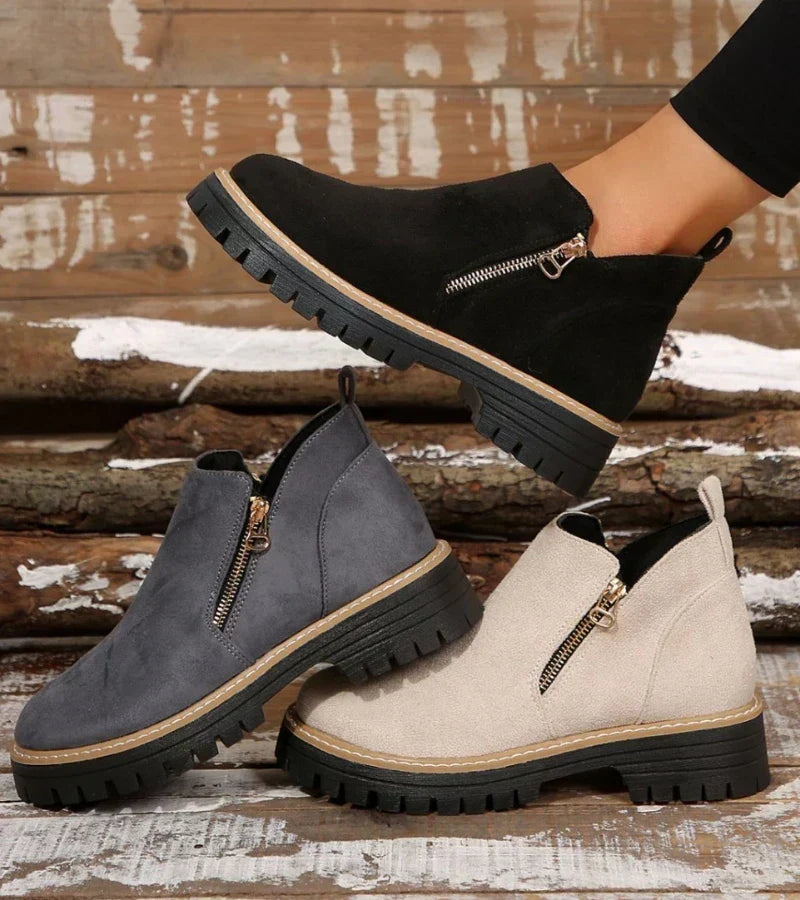 ROUSSEL PARIS | Bottines Femme à Semelle Compensée Légère