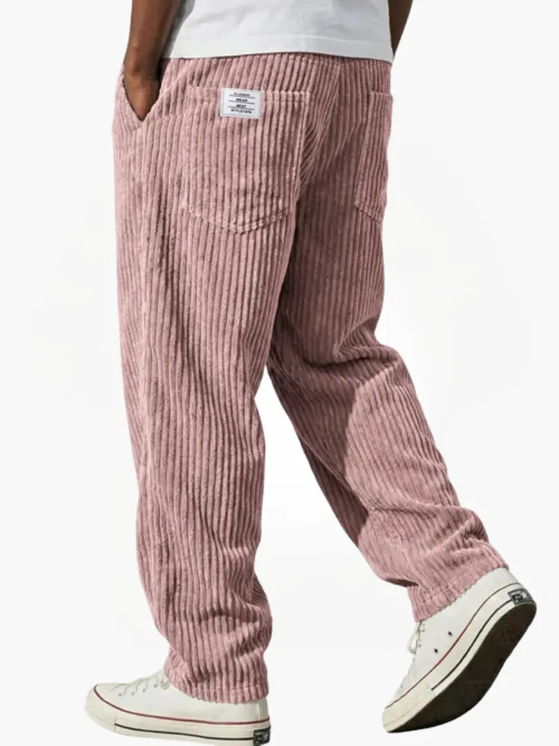 ROUSSEL PARIS | Pantalon en velours côtelé à taille élastique pour homme