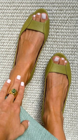 ROUSSEL PARIS | Sandales Dorées Confort Chic