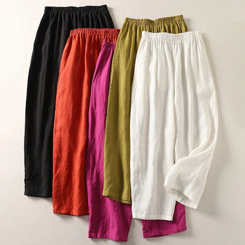 ROUSSEL PARIS | Amalia™ - Pantalon fluide en coton et lin