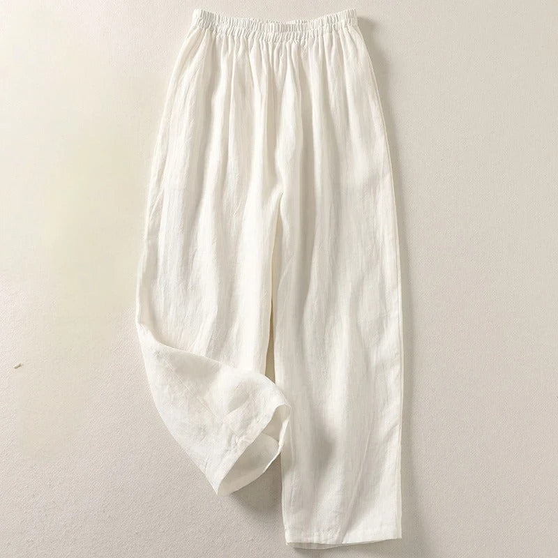 ROUSSEL PARIS | Amalia™ - Pantalon fluide en coton et lin