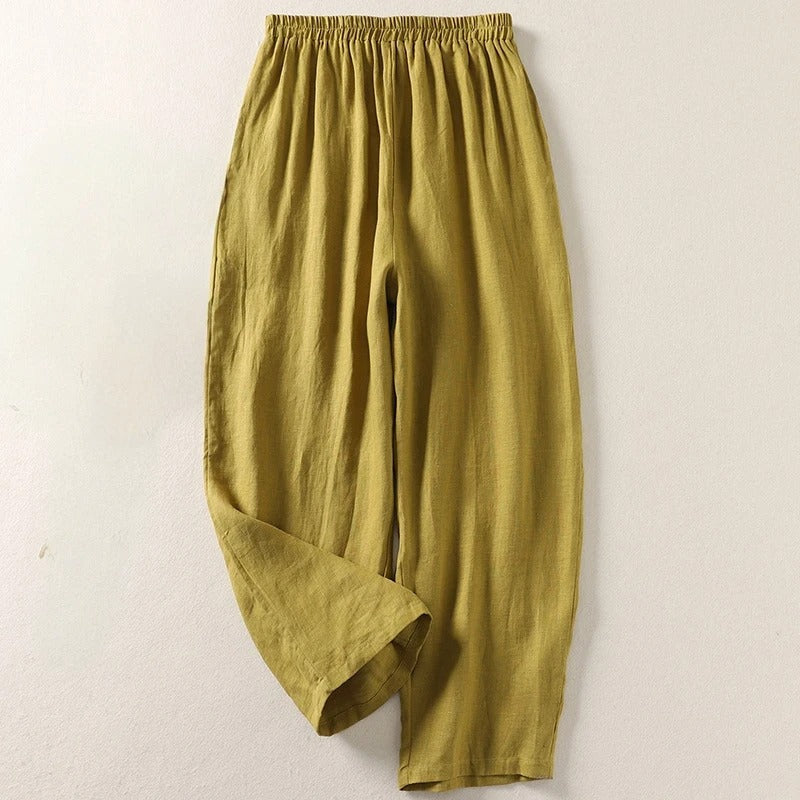 ROUSSEL PARIS | Amalia™ - Pantalon fluide en coton et lin