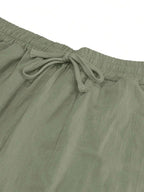 MATHIS | PANTALON LÉGER EN LIN AVEC CORDON