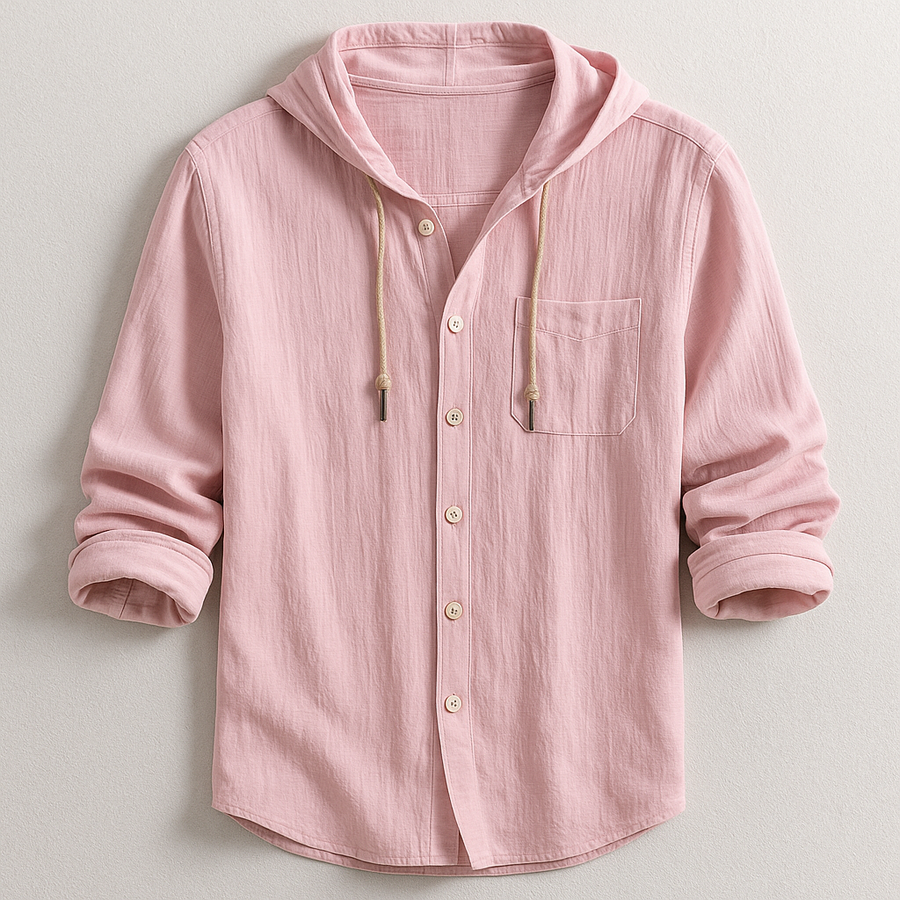 ROUSSEL PARIS | CHEMISE DE LUXE AVEC CAPUCHE
