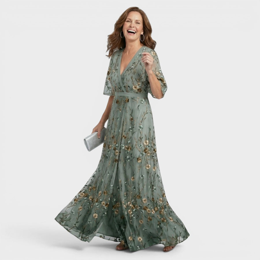 ROUSSEL PARIS | Robe maxi dos nu fluide élégante pour femme