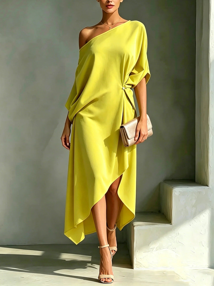 ROUSSEL PARIS | Robe asymétrique élégante
