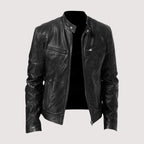 LAURENT MONACO | VESTE EN CUIR HAUT DE GAMME ÉLÉGANTE POUR HOMME