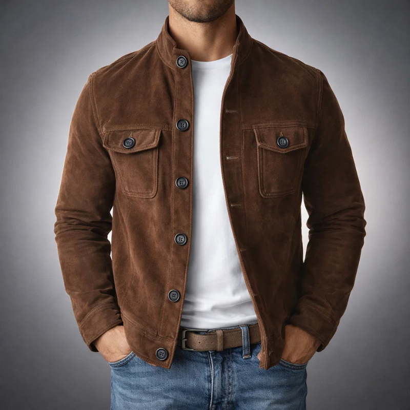 ROUSSEL PARIS | Blouson bomber en daim premium