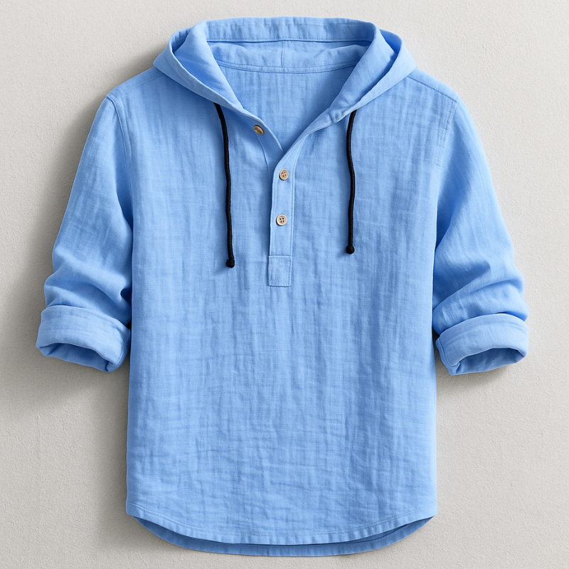 ROUSSEL PARIS | CHEMISE DE LUXE AVEC CAPUCHE