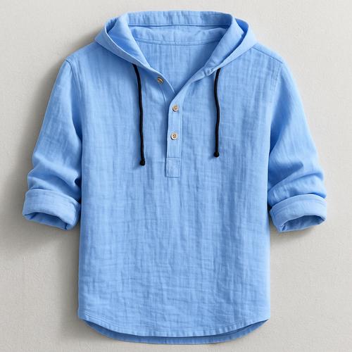 ROUSSEL PARIS | CHEMISE DE LUXE AVEC CAPUCHE