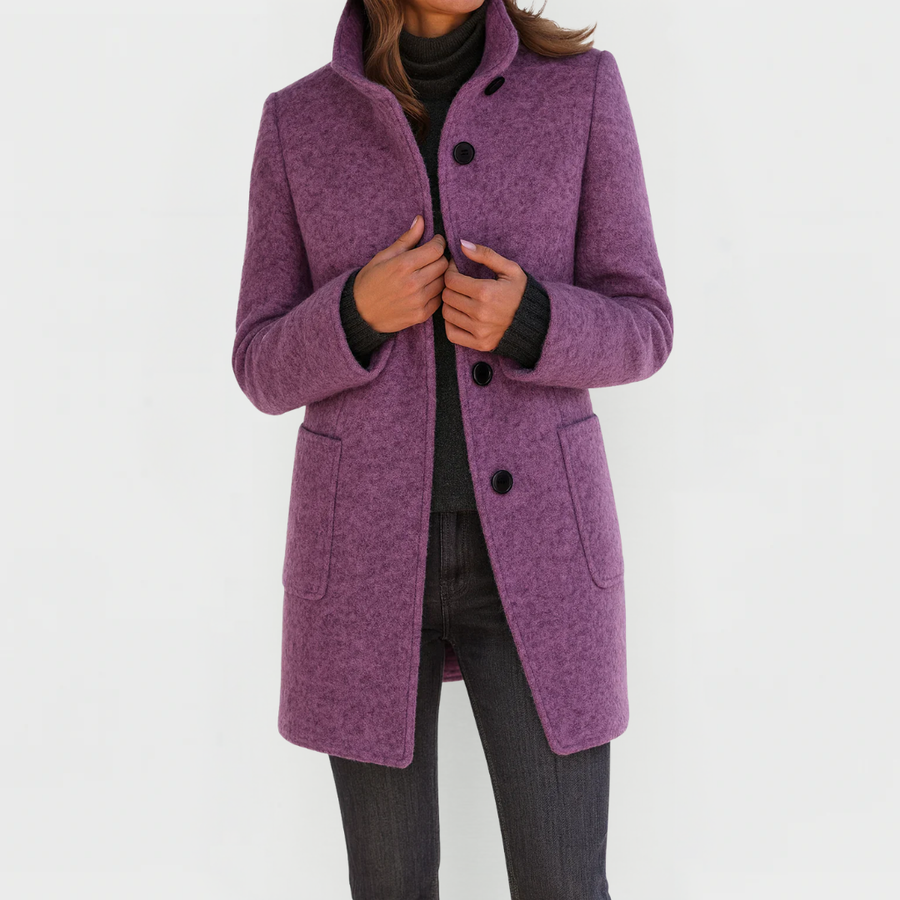 ROUSSEL PARIS | Manteau en laine coupe midi
