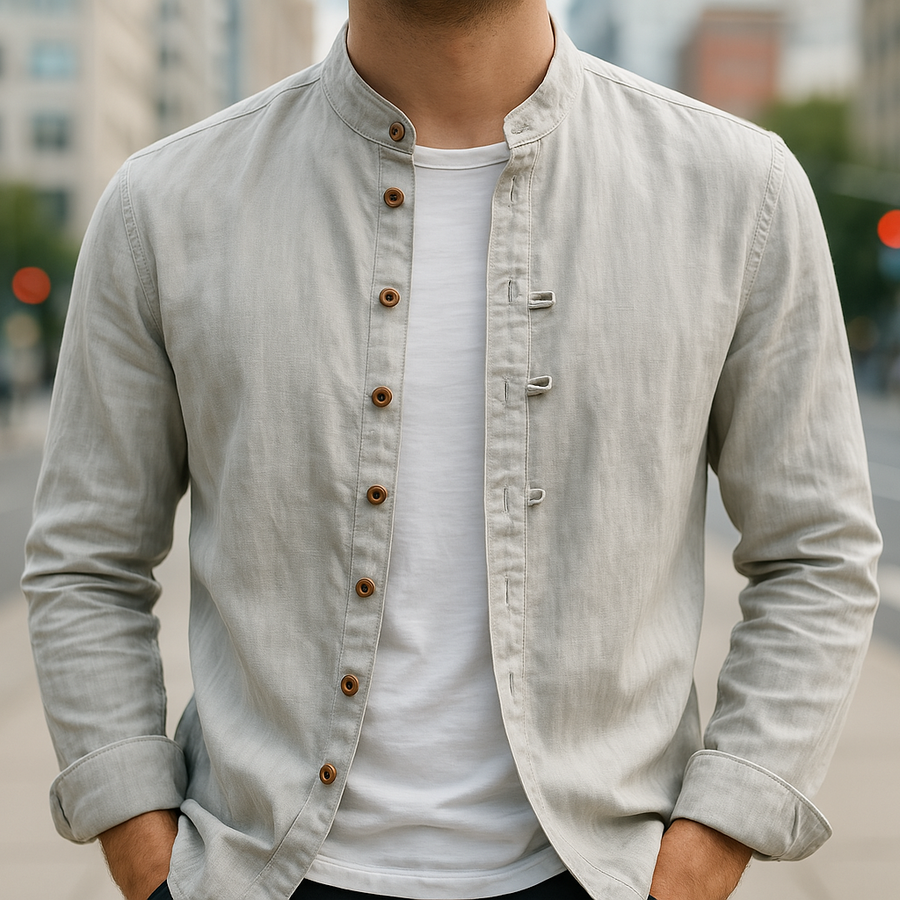 ROUSSEL PARIS | CHEMISE EN LIN ET COTON