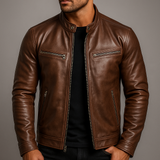 ROUSSEL PARIS | Veste vintage en cuir