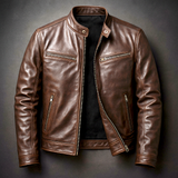 ROUSSEL PARIS | Veste vintage en cuir
