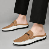 ROUSSEL PARIS | Mocassin Sabot en Cuir Homme - Respirant