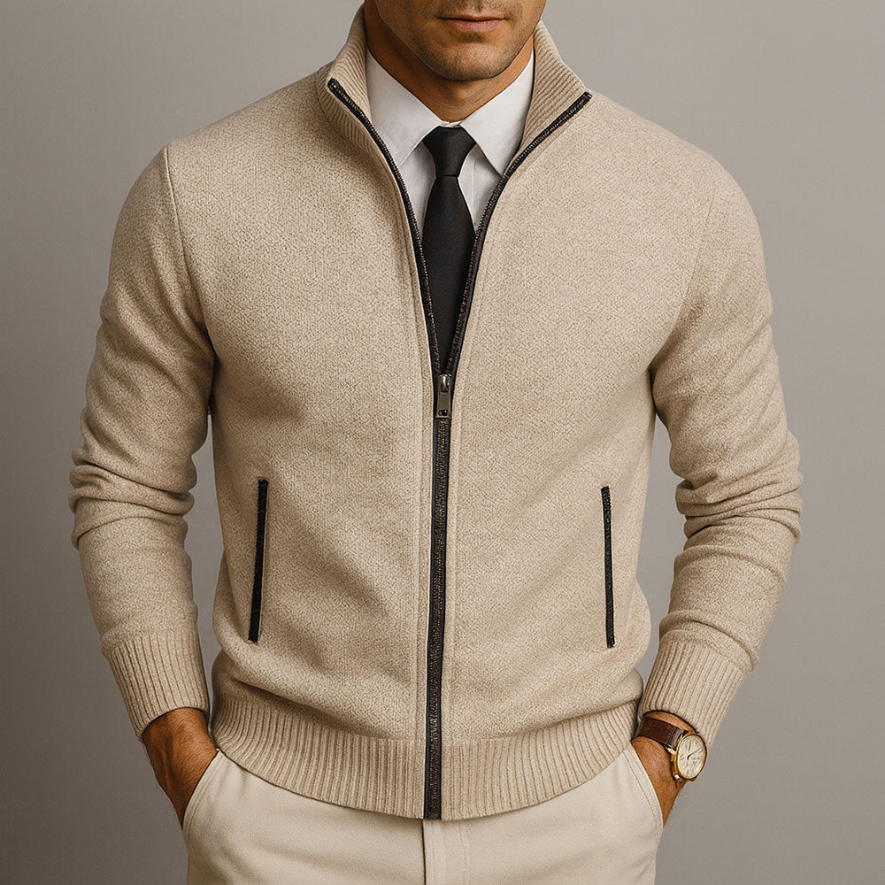 ROUSSEL PARIS | CARDIGAN EN LAINE SUR MESURE
