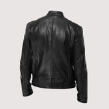 ROUSSEL PARIS | VESTE EN CUIR HAUT DE GAMME ÉLÉGANTE POUR HOMME