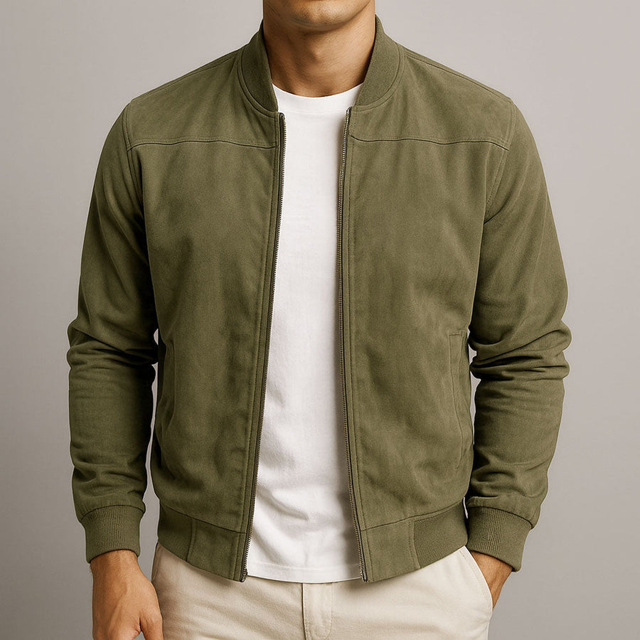 ROUSSEL PARIS | Veste en daim façonnée à la main