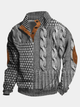 LAURENT MONACO | PULLOVER CHAUD À MOTIF