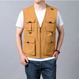 ROUSSEL PARIS | Gilet cargo élégant et décontracté