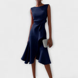 ROUSSEL PARIS | Robe Midi Asymétrique Drapée