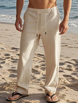 ROUSSEL PARIS | PANTALON EN LIN POUR HOMMES