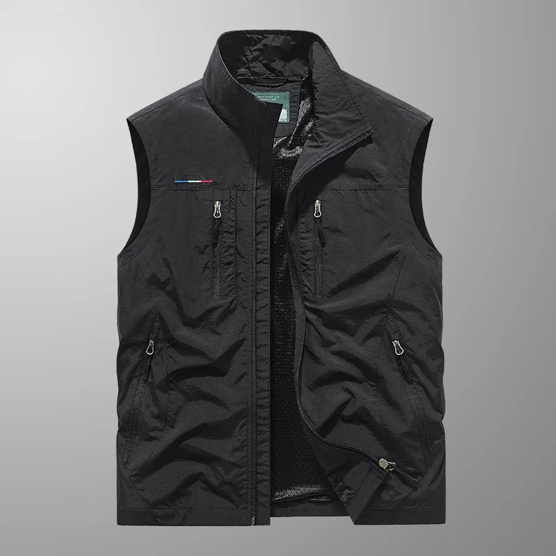ROUSSEL PARIS | Gilet de Charge Respirant avec Multiples Poches