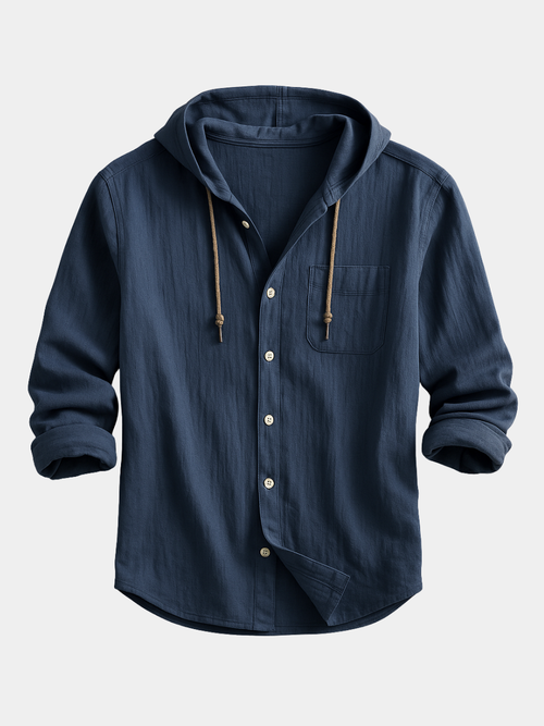 ROUSSEL PARIS | CHEMISE DE LUXE AVEC CAPUCHE