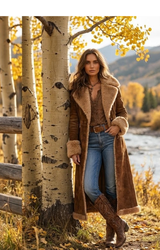 ROUSSEL PARIS | Manteau Long Vintage