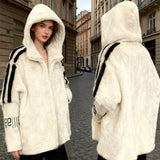 ROUSSEL PARIS | Manteau Peluche à Capuche Ultra-Doux