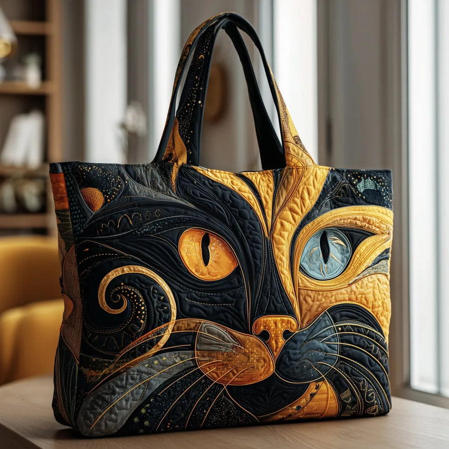 ROUSSEL PARIS | Sac artisanal Chat Mystique