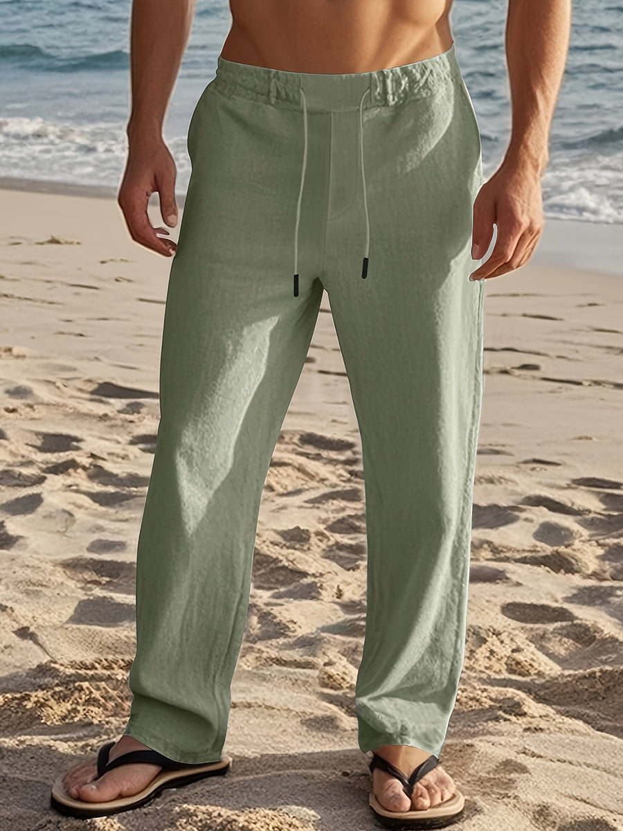 ROUSSEL PARIS | PANTALON EN LIN POUR HOMMES