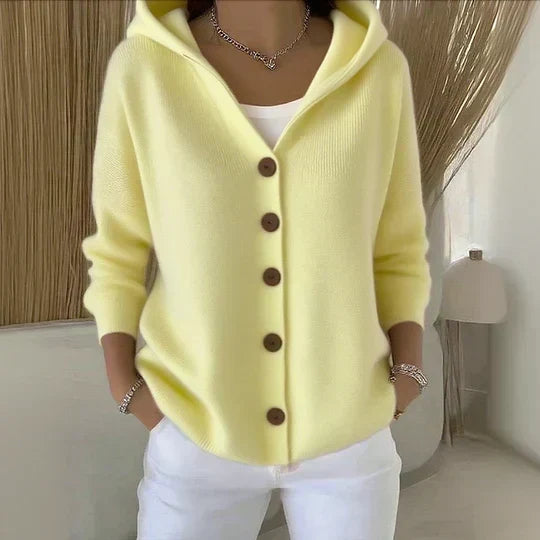 ROUSSEL PARIS | Cardigan à Capuche Boutonné