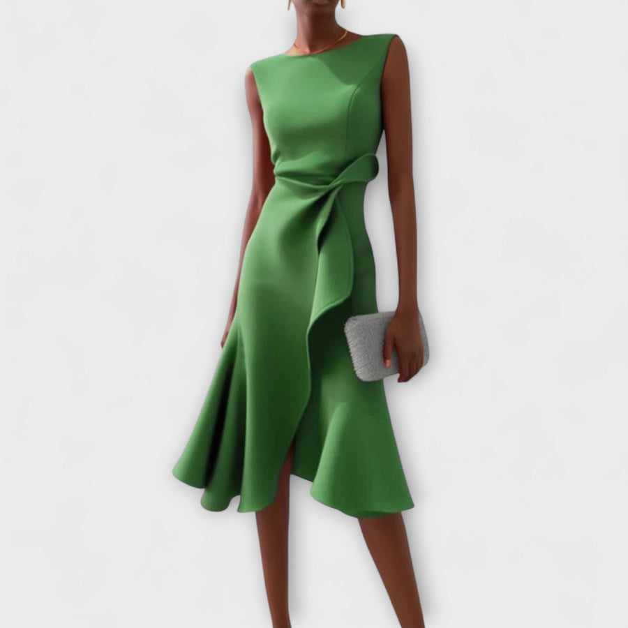 ROUSSEL PARIS | Robe Midi Asymétrique Drapée