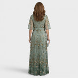 ROUSSEL PARIS | Robe maxi dos nu fluide élégante pour femme
