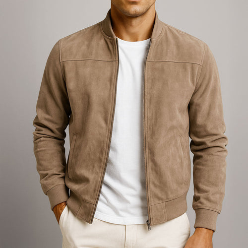 ROUSSEL PARIS | Veste en daim façonnée à la main