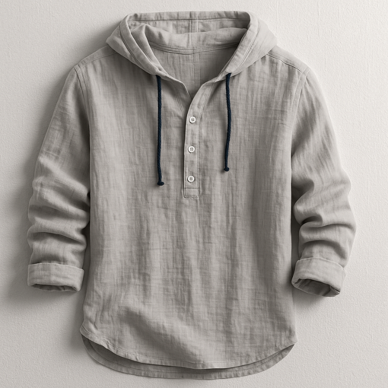 ROUSSEL PARIS | CHEMISE DE LUXE AVEC CAPUCHE