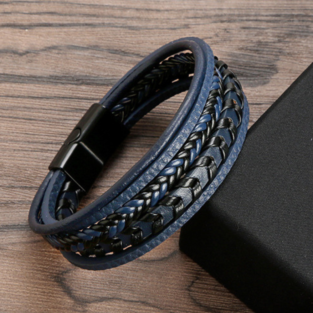 ROUSSEL PARIS | BRACELET HOMME EN CUIR DE LUXE