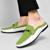 ROUSSEL PARIS | Mocassin Sabot en Cuir Homme - Respirant