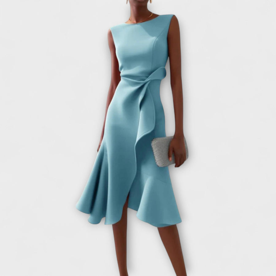 ROUSSEL PARIS | Robe Midi Asymétrique Drapée