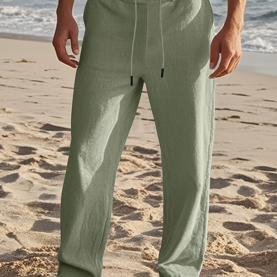 ROUSSEL PARIS | PANTALON EN LIN POUR HOMMES